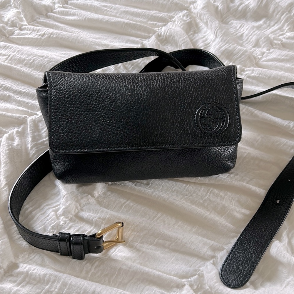 Gucci Black Belt Bag